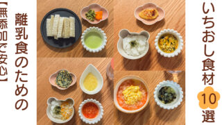 【無添加で安心】離乳食のためのいちおし食材10選